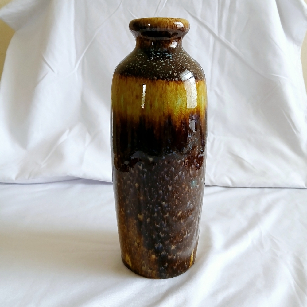COPY - Apropos Home Collection Drip Glaze Pottery Earth Tone Vase